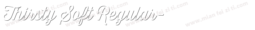 Thirsty Soft Regular字体转换